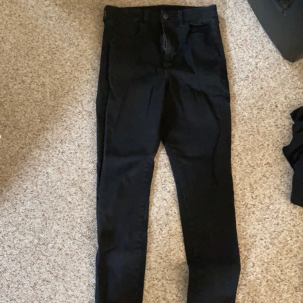 Black American eagle jeans